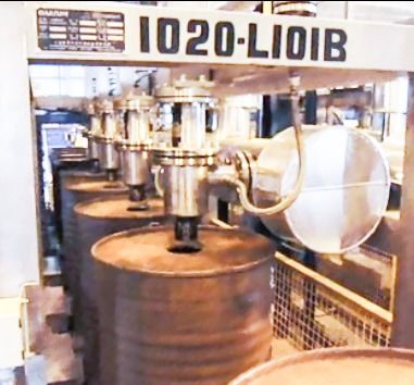 200L 4-nozzle Fully Automatic Hot Temperature Chemical Liquid Bitumen/asphalt Drum Barrel Filling Machine